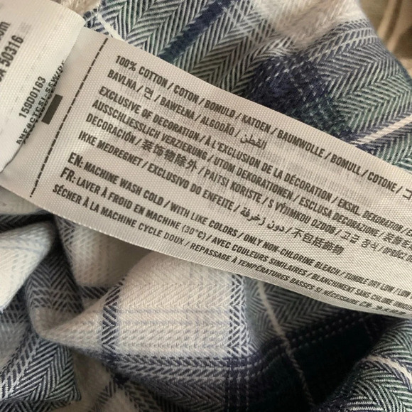 Abercrombie Plaid Tie Waist Tunic Dress - Picture 11 of 12